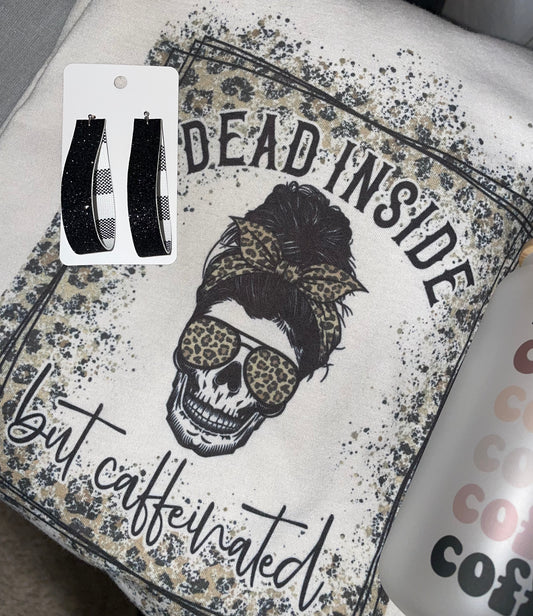 Dead Inside, But Caffeinated Tee